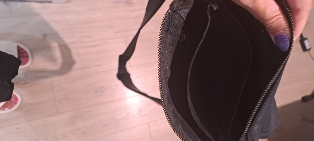 Мъжка чанта от естествена кожа-нова