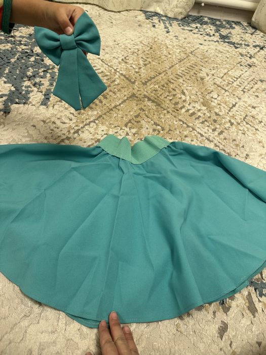 Юбка цвет Тифанни 5-7 лет