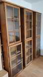 Bibliotecă lemn masiv