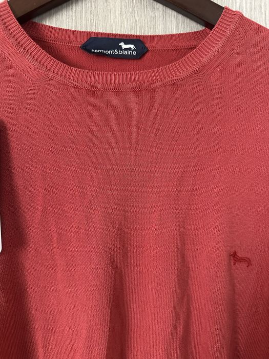 Памучен мъжки пуловер Harmont & Blaine