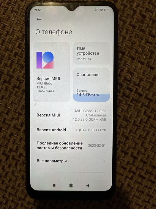 Xiaomi redmi note 9c 3/64