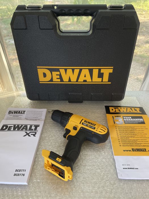 DeWALT Filetanta DCD 771 XR. Cu Valiza de Transport, Original, Nou !