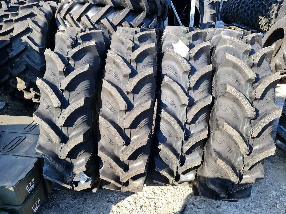 Anvelope noi 280/85R28 OZKA cauciucuri radiale pentru tractor 11.2R28