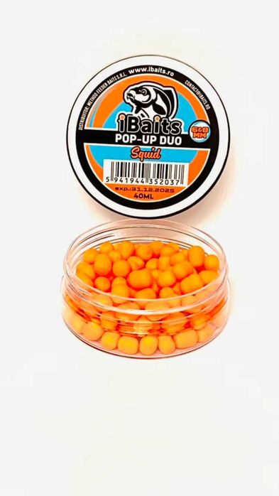 Big Wafters IBaits 8 mm - Mango, Porumb dulce, Usturoi,Miere,Squid