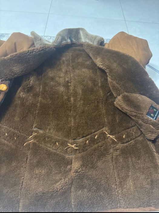 Cojoc dama imitatie piele intoarsa