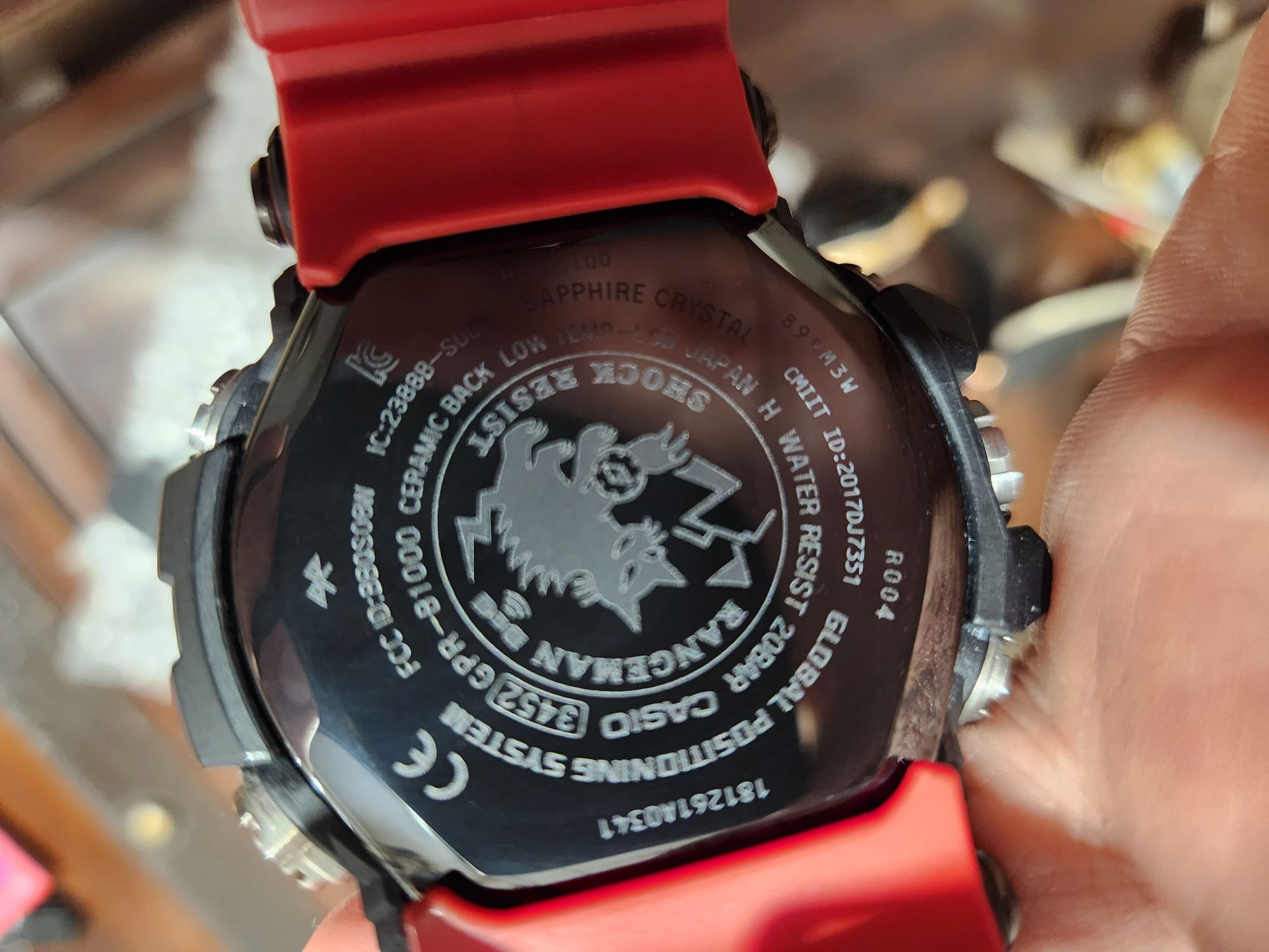 G-shock Rangeman GPR B-1000 Magma