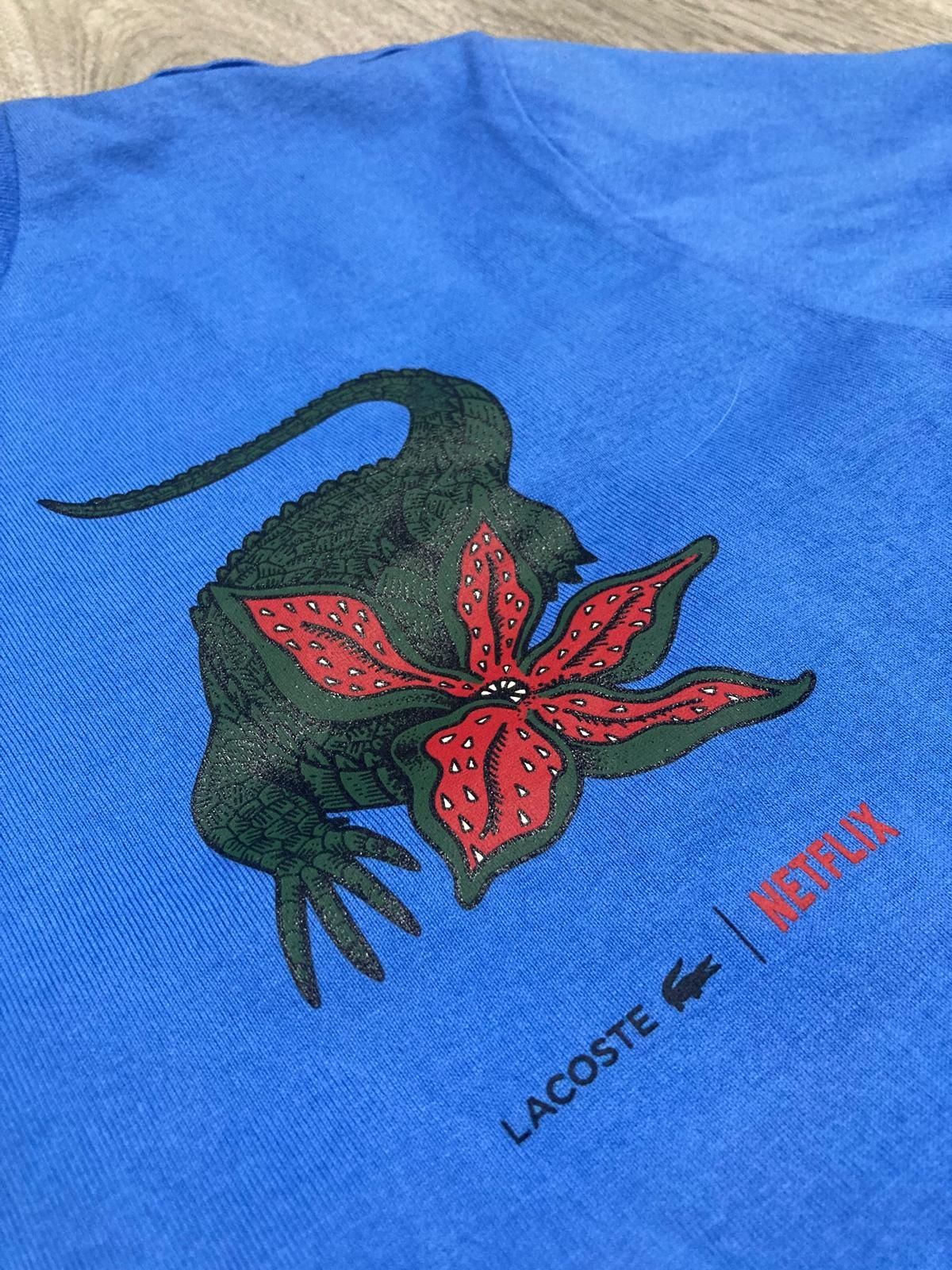 Lacoste x Stranger Things tricou original nou nepurtat