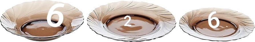 set vase smoke Milano 38