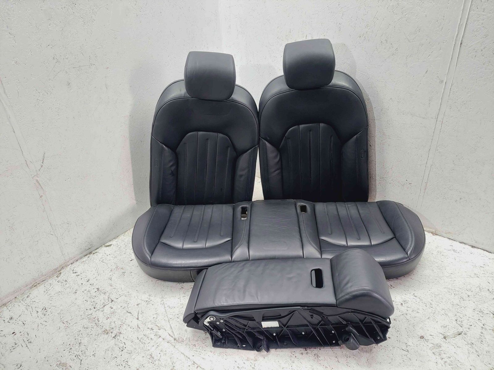 Set scaune cu bancheta piele Audi A8 D4 (4H2, 4H8, 4HC, 4HL) [Fabr 2