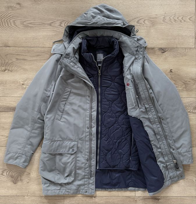 Geaca Iarna GEOX Parka Gri Interior Detasabil Calduros | Marime M-L
