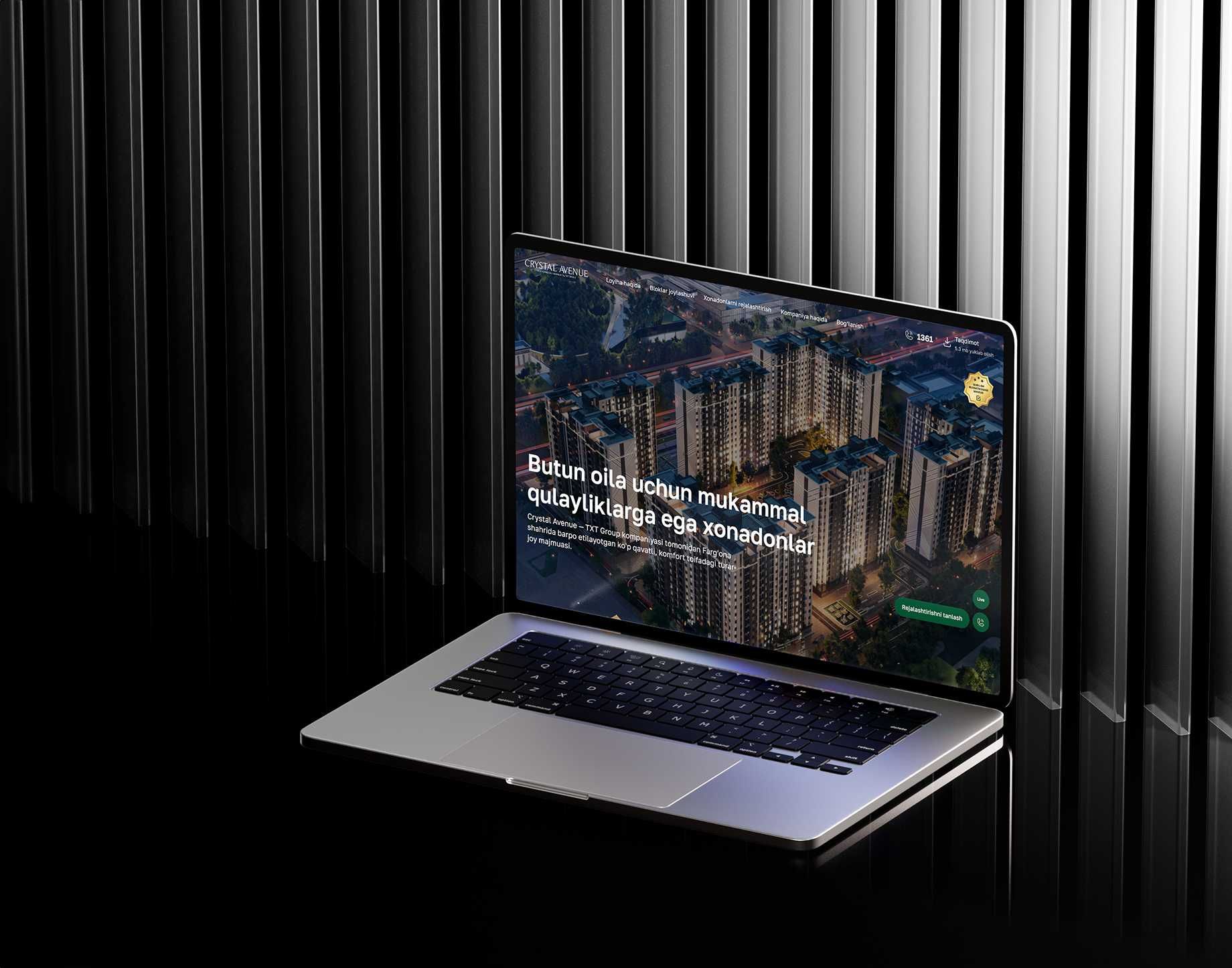 Professional Web-sayt yaratish xizmati