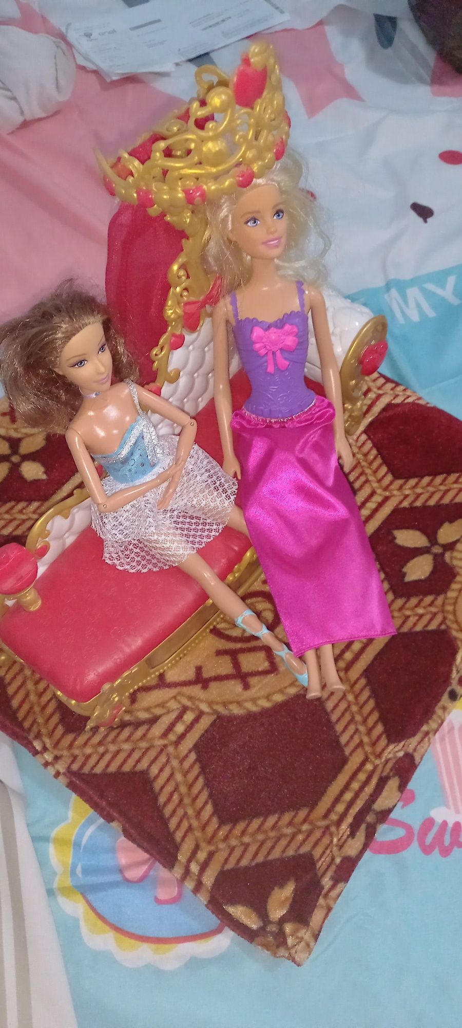 Lot păpuși Barbie,2 păpuși de colectie,40ambele