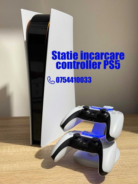 Statie de incarcare dubla pentru controller Playstation PS5