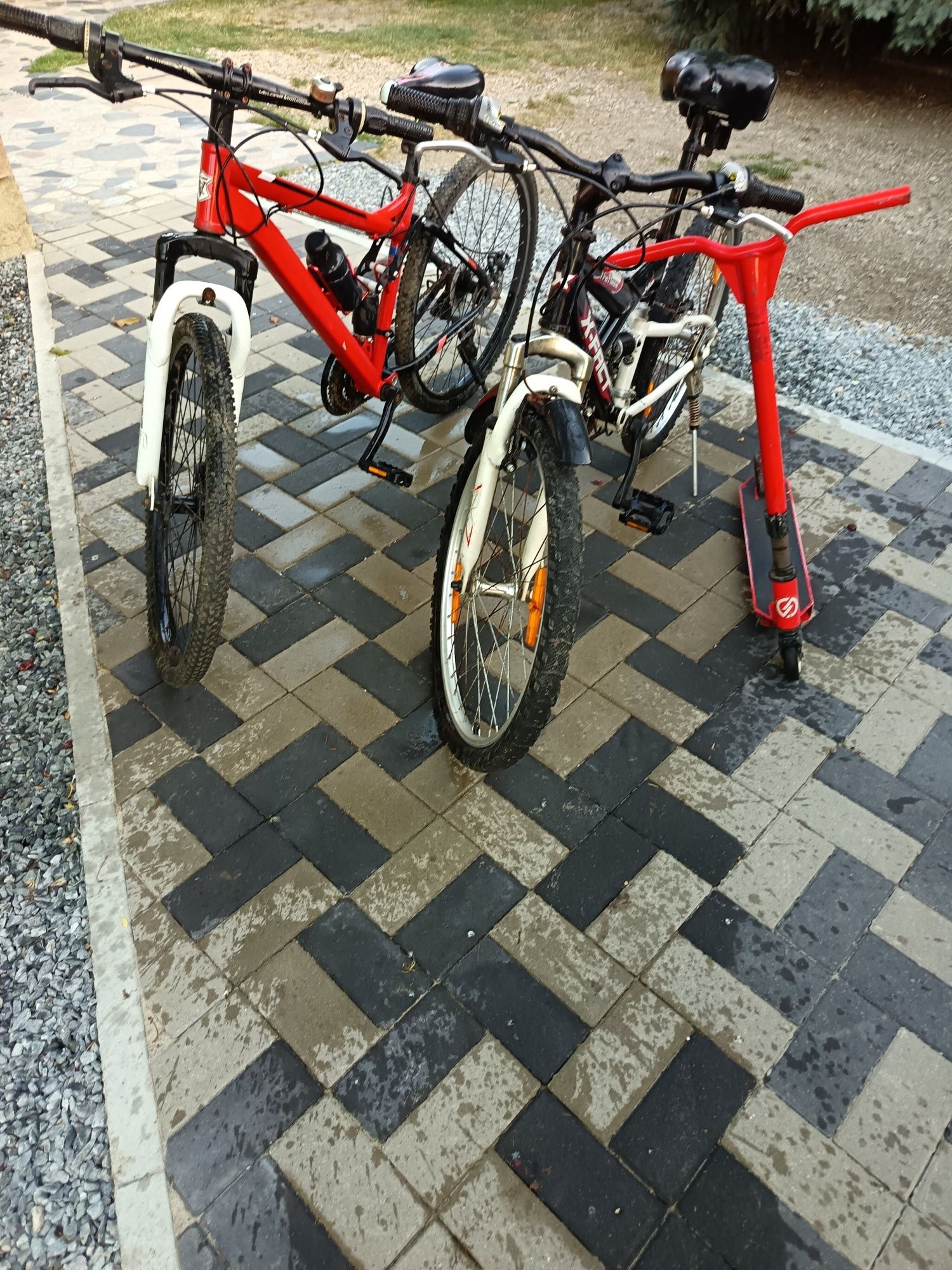 Biciclete și trotinetă de vânzare