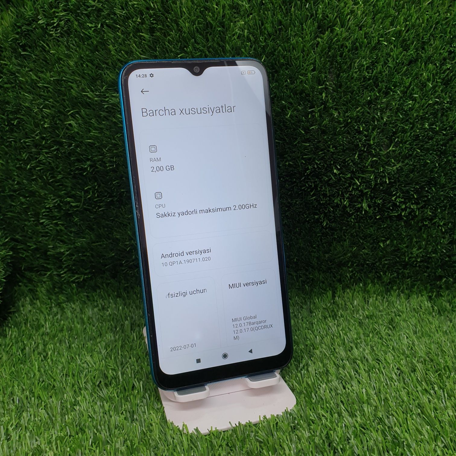 Redmi 9 A sorochna sotiladi