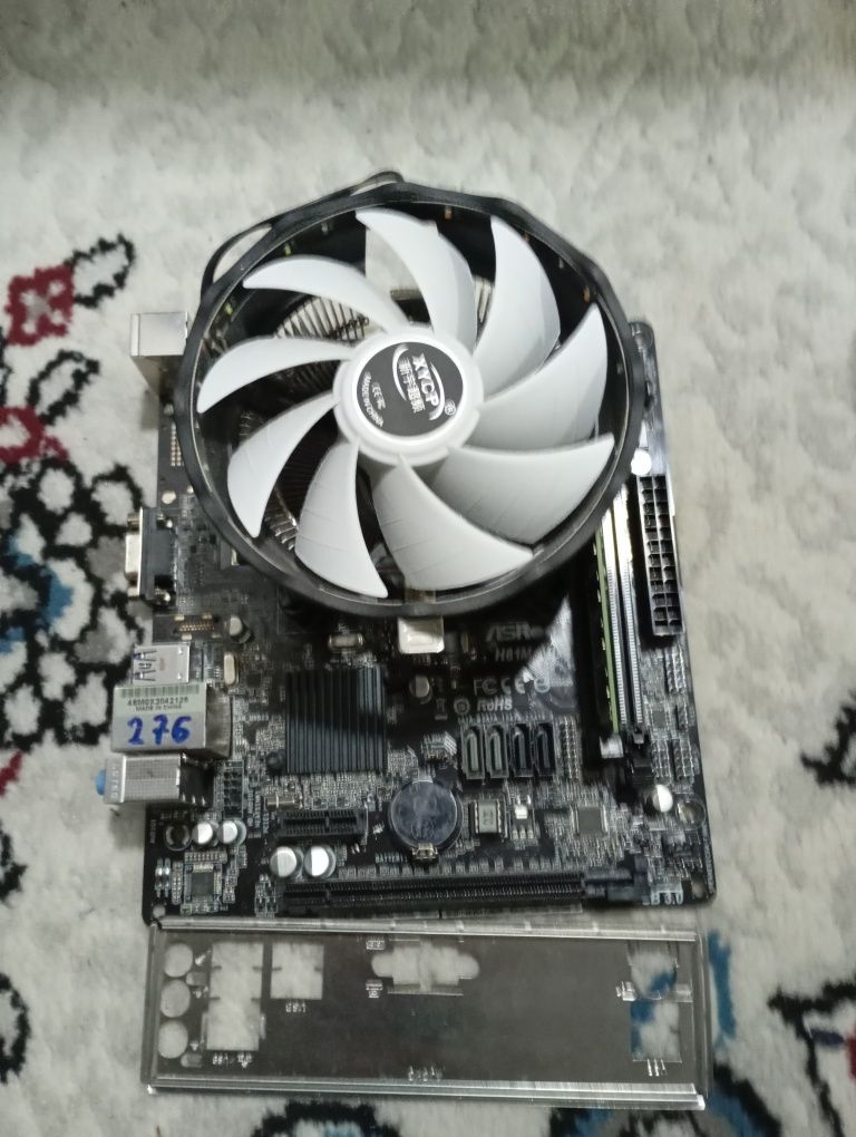 H81 asrock +g3260+8gb ozu+ kuller rgb
