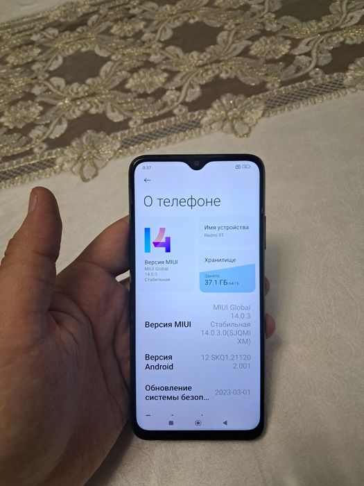 Xiaomi Redmi 9T 4/64Gb Black Original Igravoy Holati Yaxshi Ideal Zor