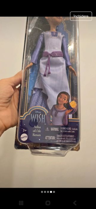 Papusa Asha Disney Wish