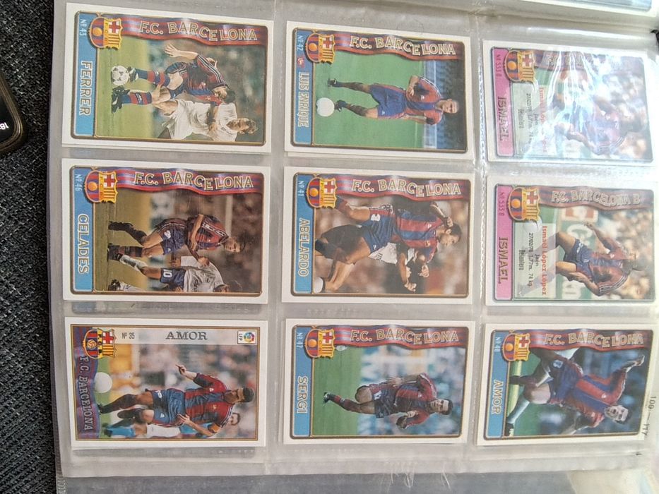 Cartonase fotbaliști anii 70