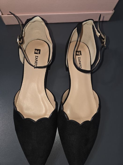 Pantofi cu toc mic Zapatos marimea 37