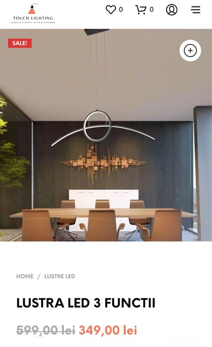 Lustra LED dimabila