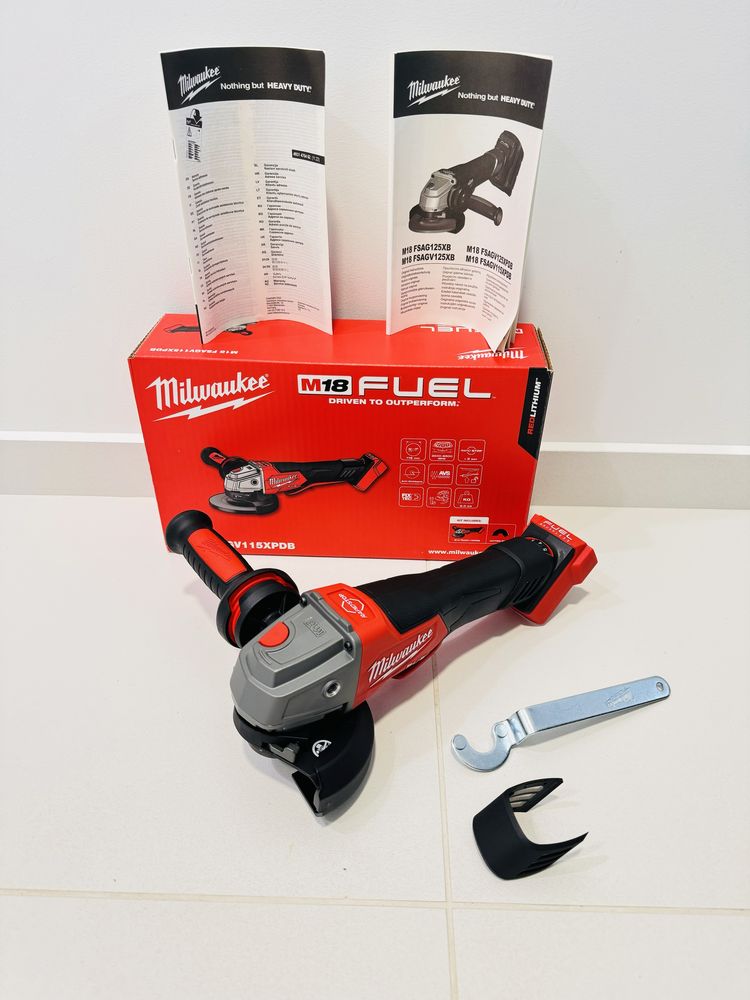 Milwaukee M18 FSAGV115XPDB,flex,polizor,cu variator de turatie