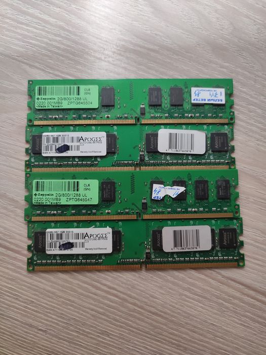 4 оперативной памяти