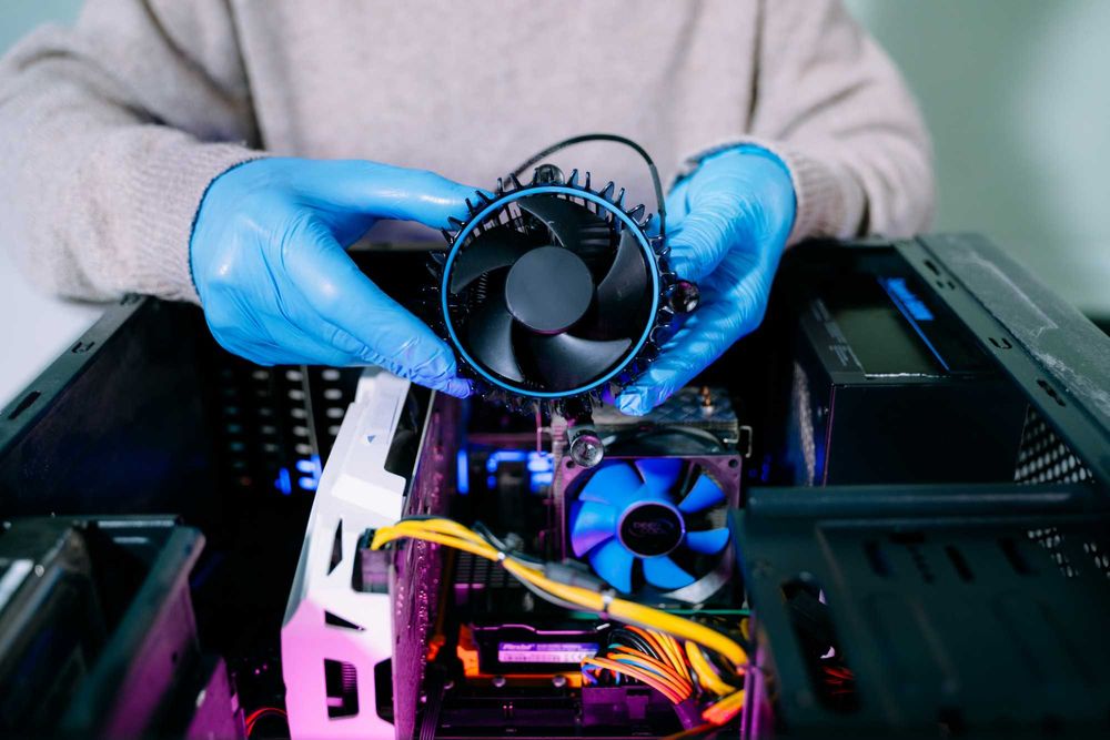 Curățare + pastă termică / montare Computere Oradea- Factură, Garanție