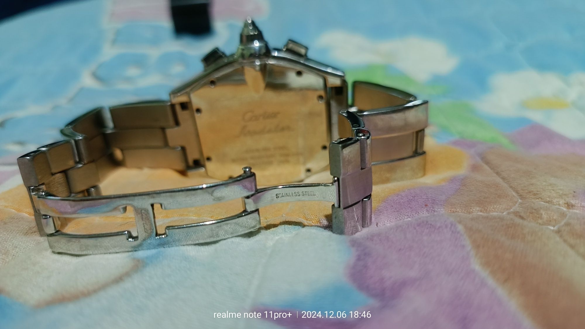 Мужской наручные часы. Оригинал. Cartier Roadster .