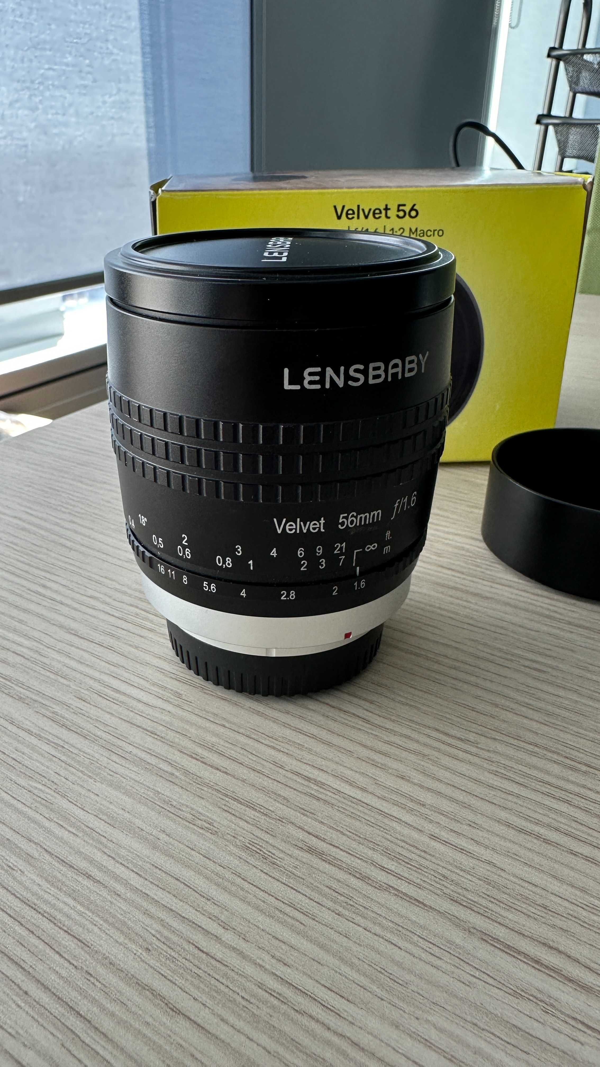 Obiectiv Lensbaby Velvet 56 f/1.6 pentru Fuji X
