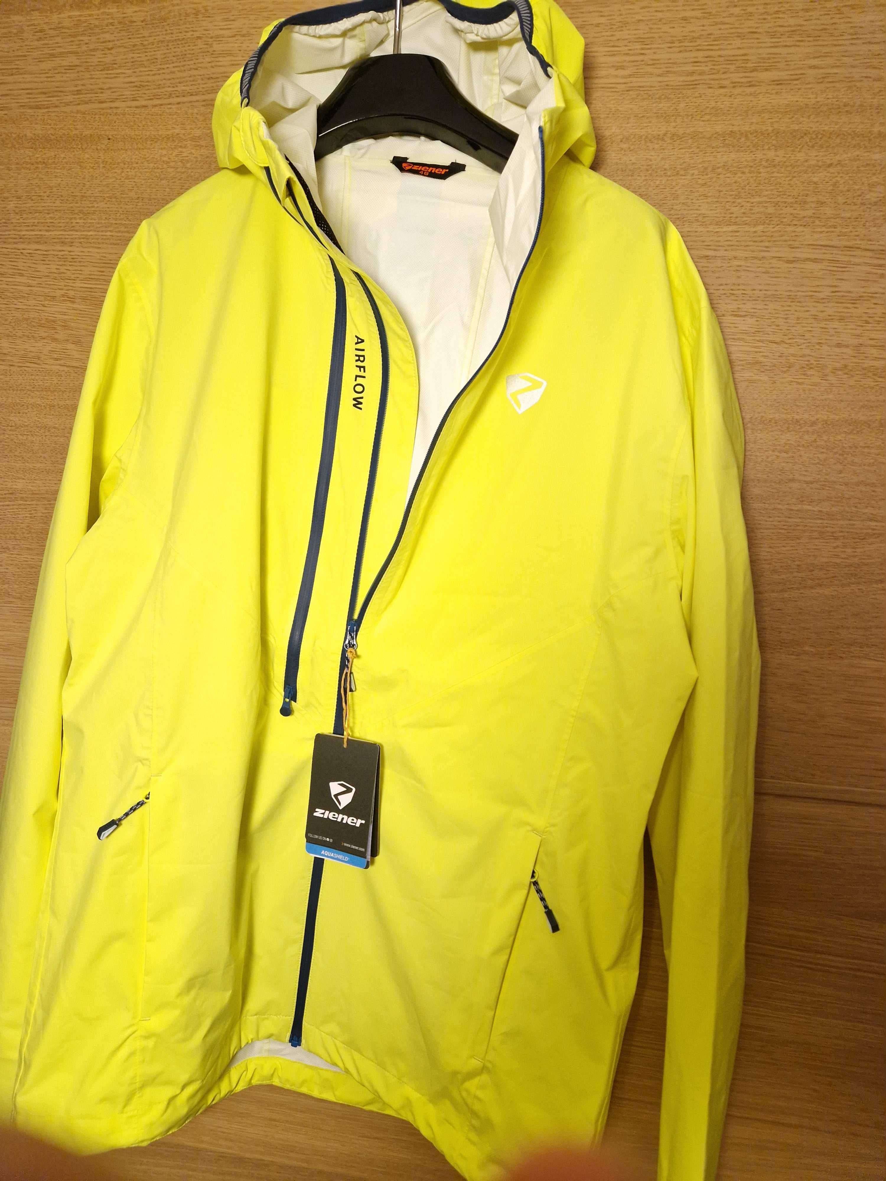 Jacheta ploaie ZIENER Naron 15k waterproof, masura S, noua.