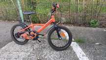 Bicicleta 16 inch pentru copii de 4-6 ani