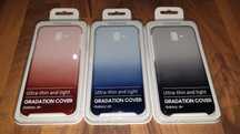Husa originala Samsung Gradation Cover Galaxy J6+ J6 Plus +folie cadou
