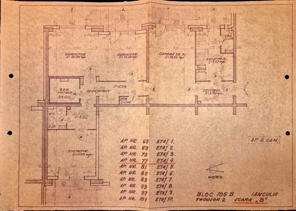 Iancului/Victor Manu - 4 camere stradal