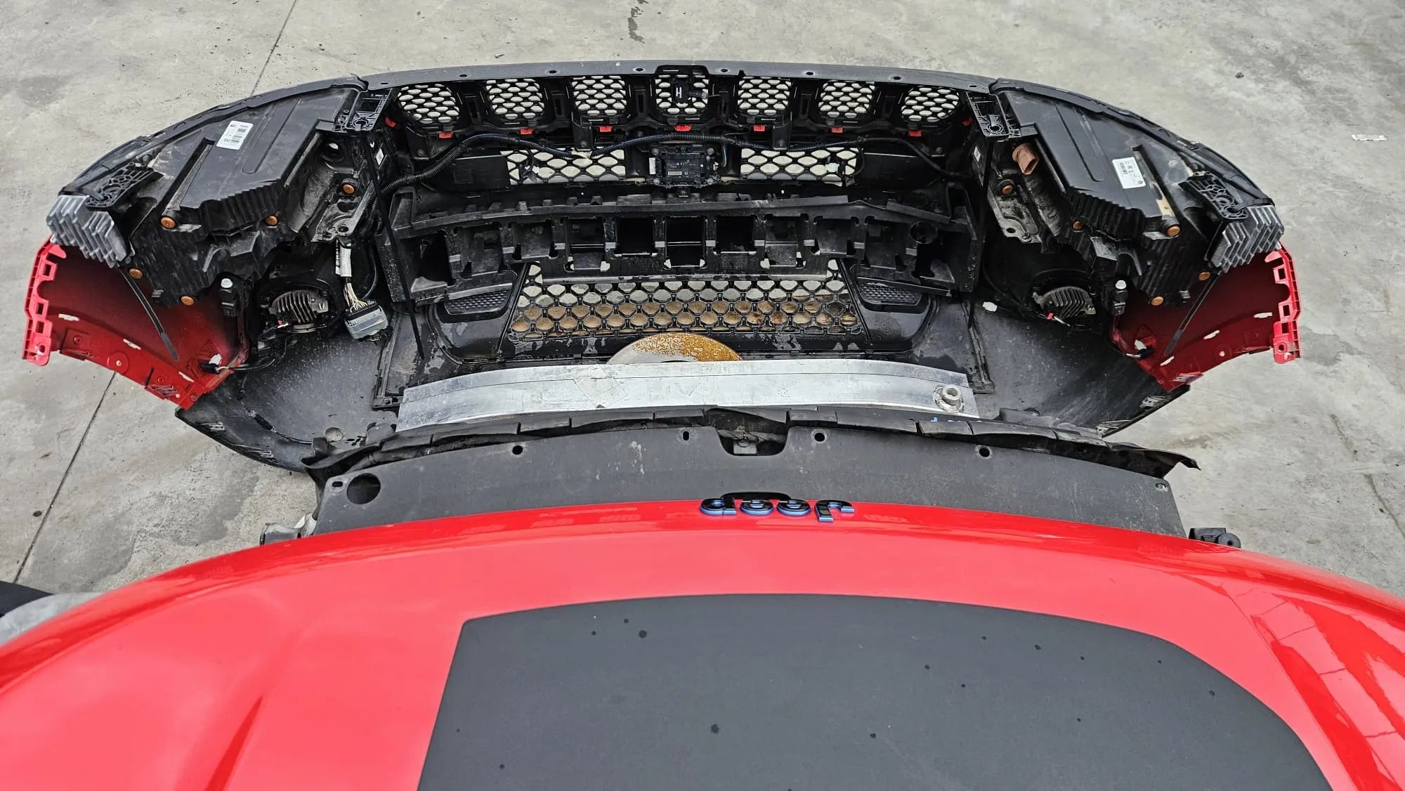Fata completa jeep compass 2 facelift trailhawk dupa 2020 faruri full led senzori parcare 1.3 benz hybrid