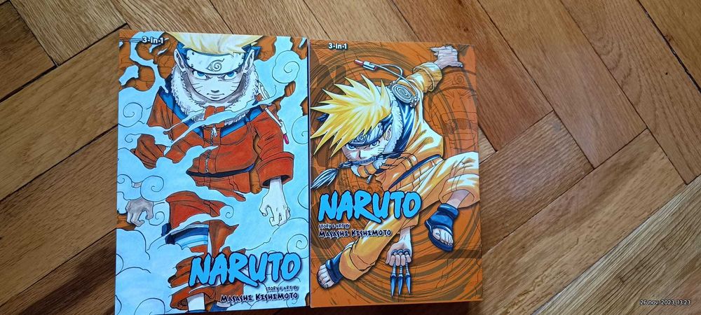 Dragon Ball, Marele Nate, Naruto - carte pentru copii