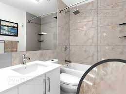 Плитка ПВХ для ванной комнаты.