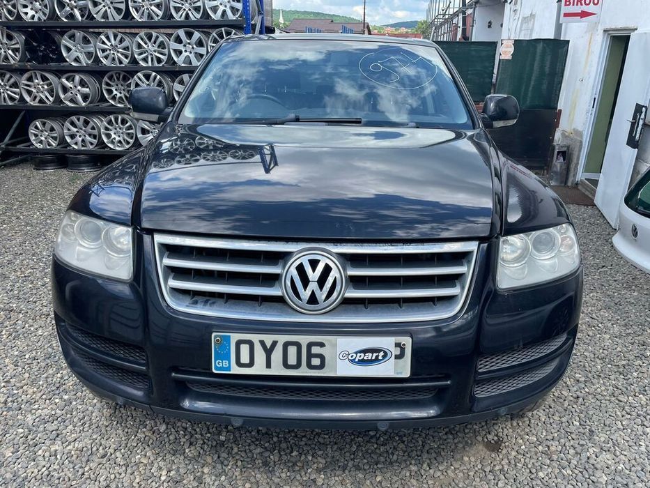 Oglinda dreapta Volkswagen Touareg 7L 2003 - 2006 4 Usi NEGRU (974) Rabatabile VEZI POZE