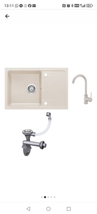 Chiuveta bucatarie cu baterie