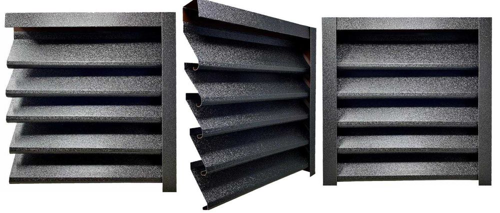 Garduri si porti din panou stil jaluzele, sipca metalica, plasa si BCA