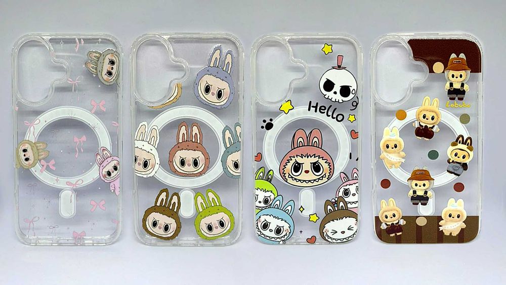 Чехлы Лабубу для iPhone 11, 16 с Magsafe