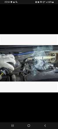 Дымогенератор подсос воздуха на двигателе автомобиля