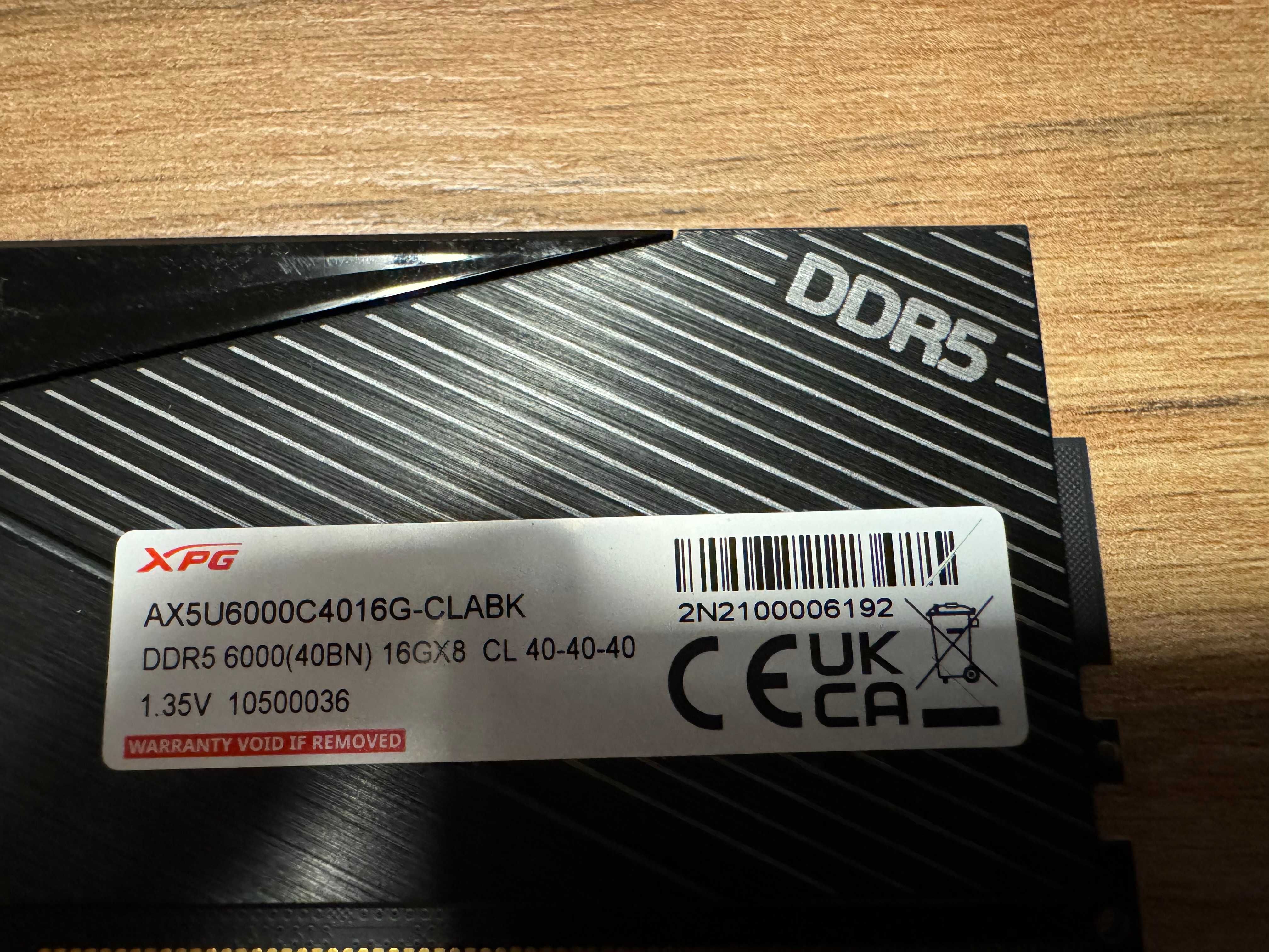 A-DATA XPG kit, 2x16 RGB 6000 Mhz 40-40-40, kit 2x16 6000 Mhz 40-40-40