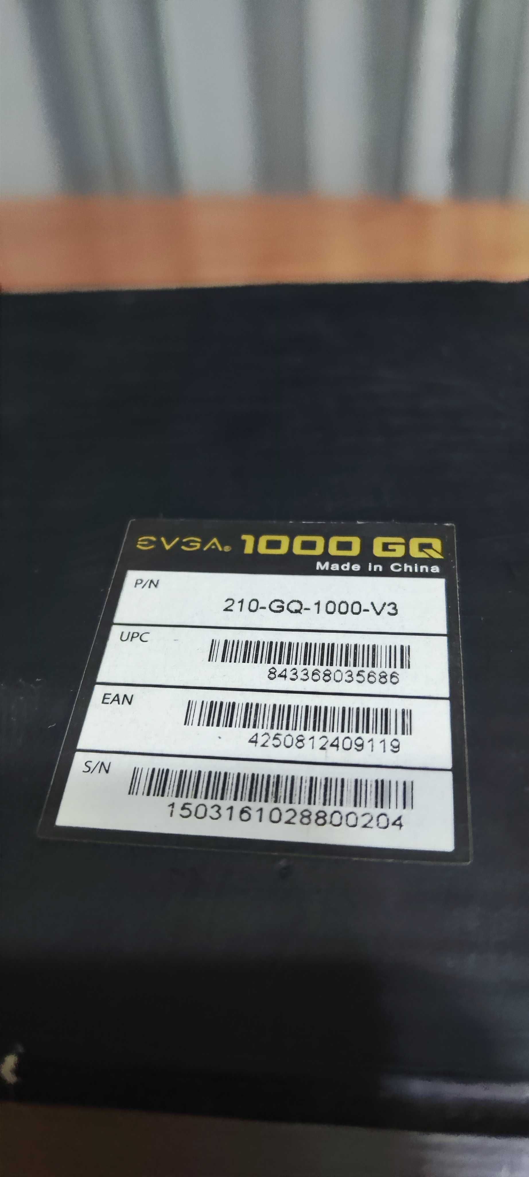 Продавам работещо захранване EVGA 1000 GQ  GOLD - 210-GQ-1000-V3
