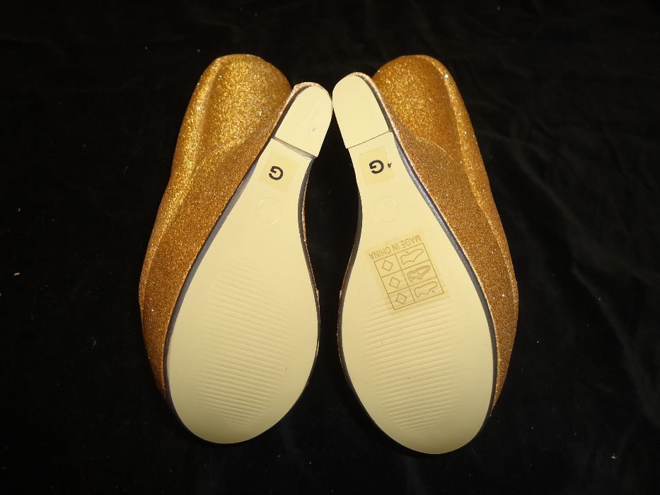 Platforme aurii dama super sexy piele eco pantofi platforma expusa