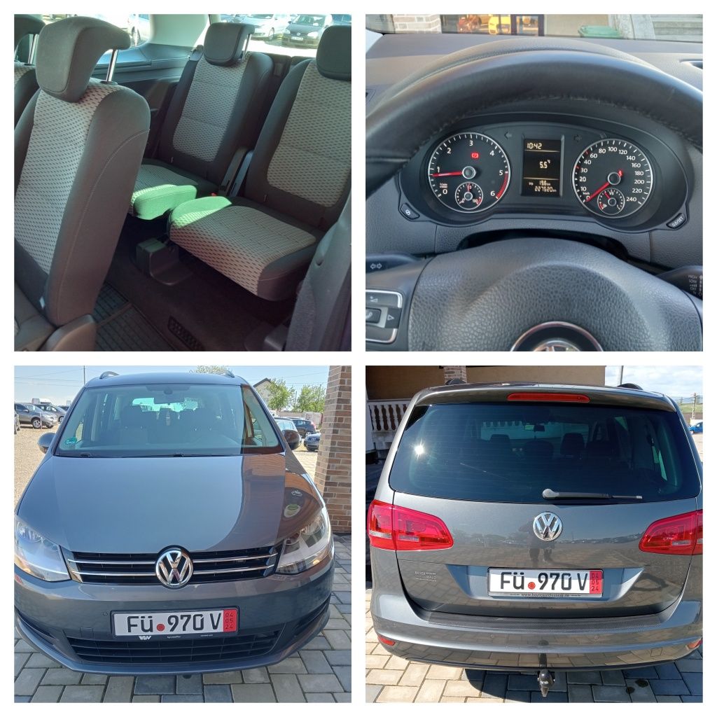Volkswagen Sharan Comfortline/7locuri/2.0 TDI/2012/Euro 5