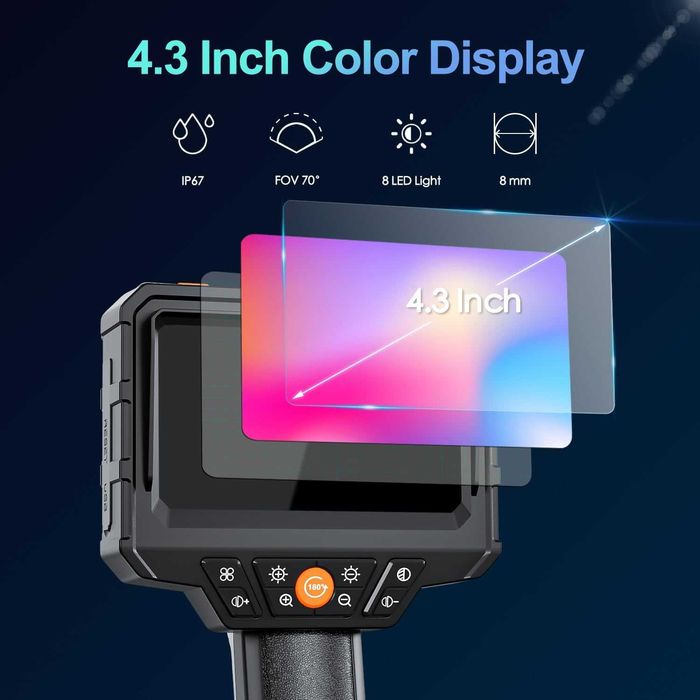 Ендоскопска камера със светлина