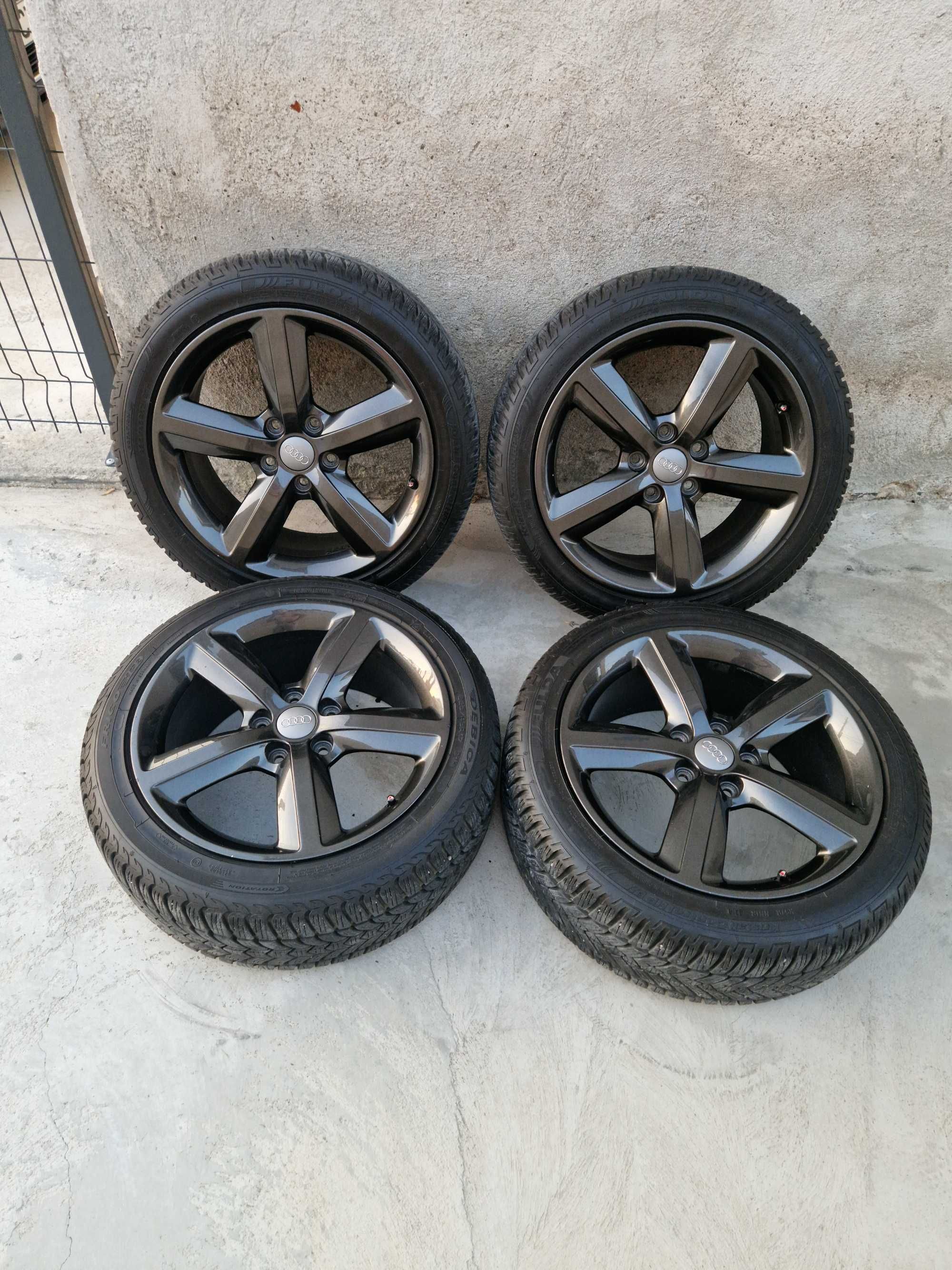 оригинални джанти с гуми audi 17 ки