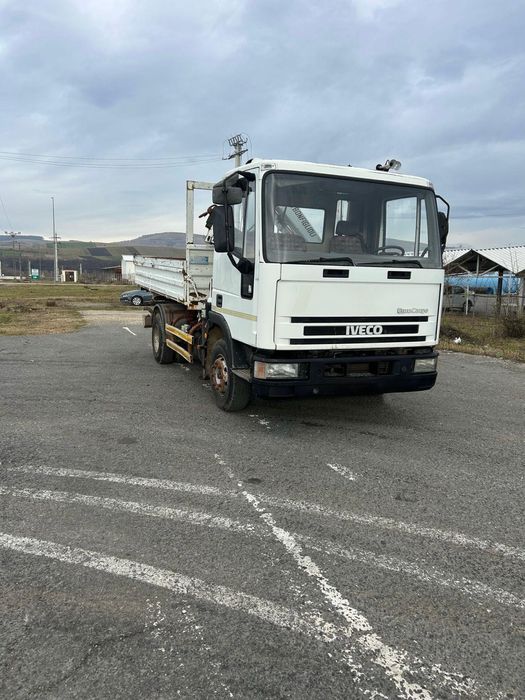 Iveco Eurocargo 10t 150cp basculabil cu macara ,schimb cu toyota hilux