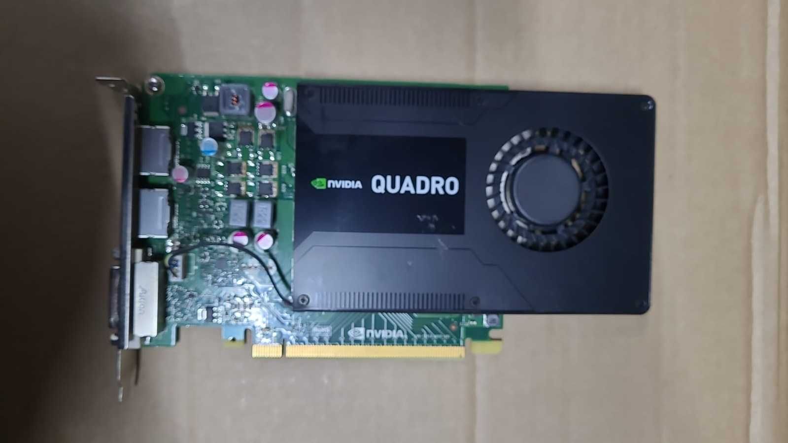 Placa video  Quadro K2200, de 4GB GDDR5, fara alimentare